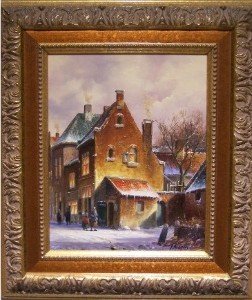Days End in the Village