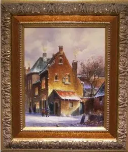 Days End in the Village